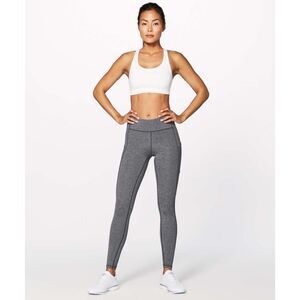 Lululemon Speed Up Tight *28" Heathered Black Size 4